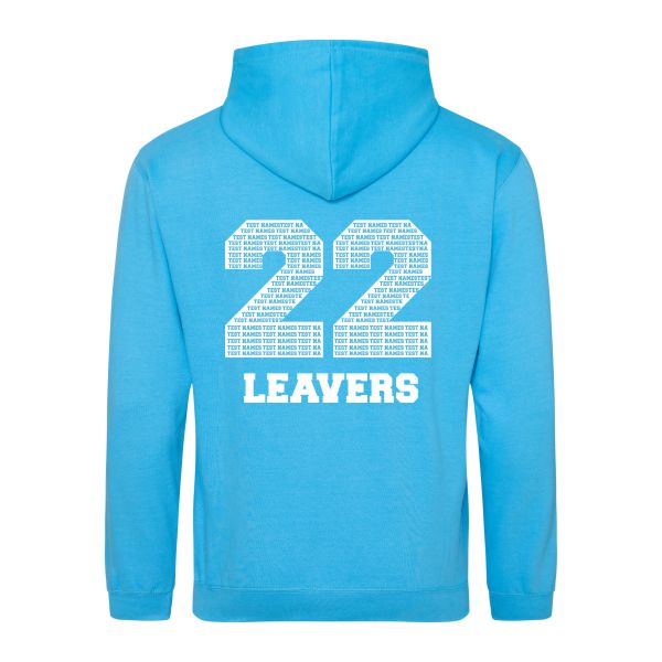 Sky blue leavers hoodie sale