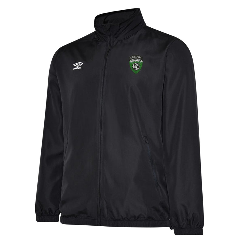 Crosspool FC Umbro Club Essential Light Rain Jacket (Black)