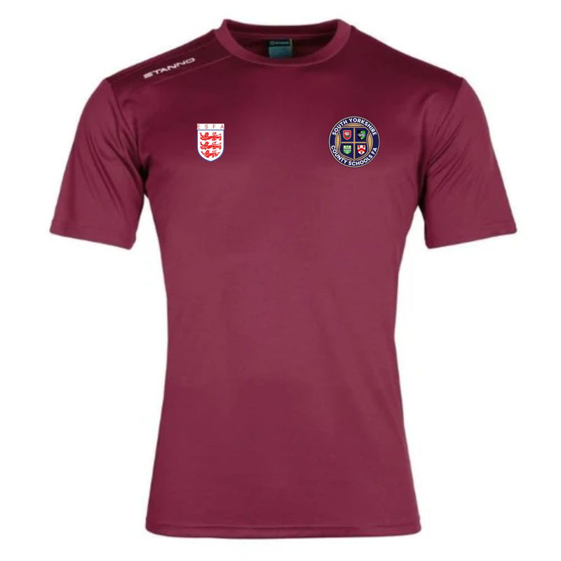 SYCSFA Player Training Kit - Maroon SS Field Shirt