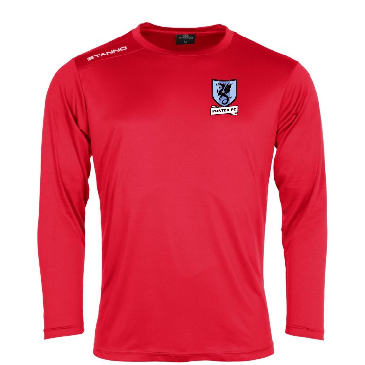 Porter FC Stanno Field LS Cheaper GK Shirt - Red