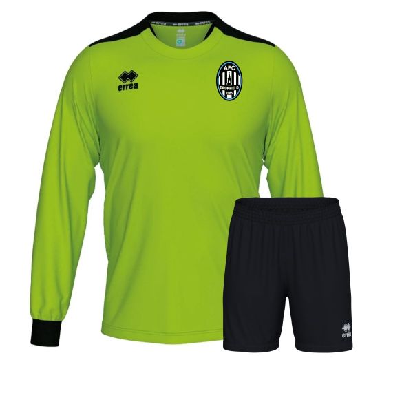 AFC Dronfield Keita Away GK Shirt & New Skin Shorts Set