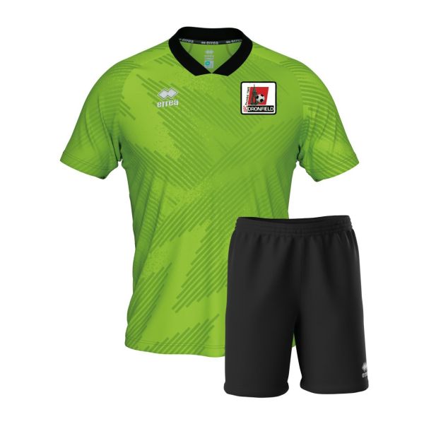 AFC Dronfield Peter SS GK Away Shirt & New Skin Shorts Set